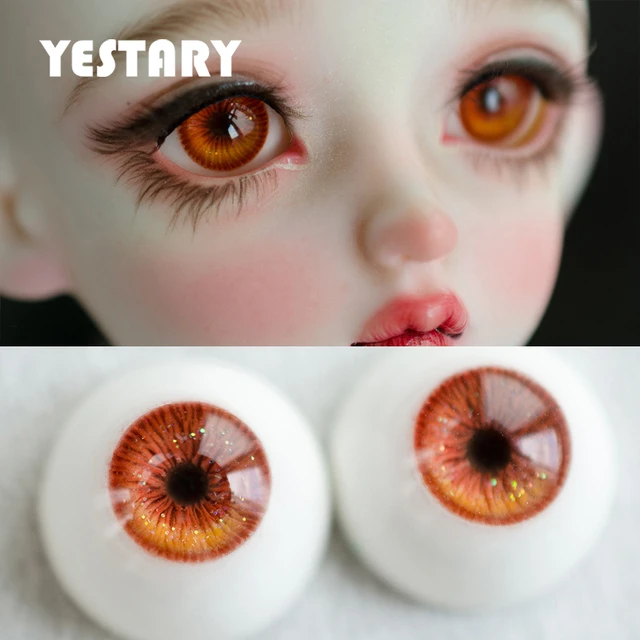 YESTARY BJD Eyes For Toys Dolls Accessories 10/12/14/16/20MM Eye Toy Gypsum  Resin