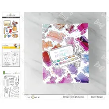 

2022 Newest An Artists Collection Metal Cutting Dies and Stamps Diy Scrapbooking Paper Greeting Card Handmade Embossing Stencils