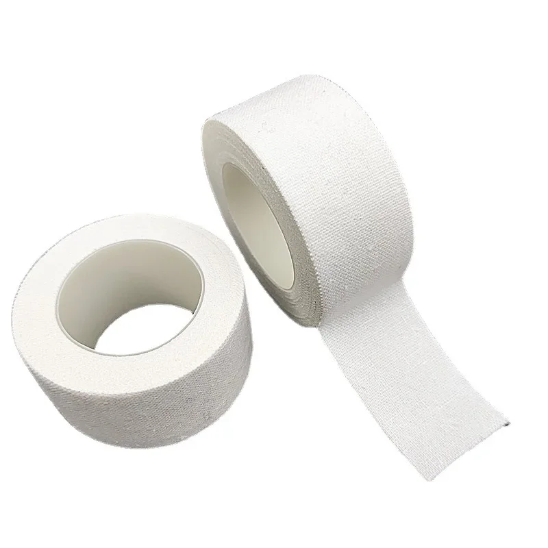 1 Roll White Cotton Adhesive Tape Bandages Foot Heel Patch Plaster First Aid Medical Strips Pressure Sensitive Tape 1
