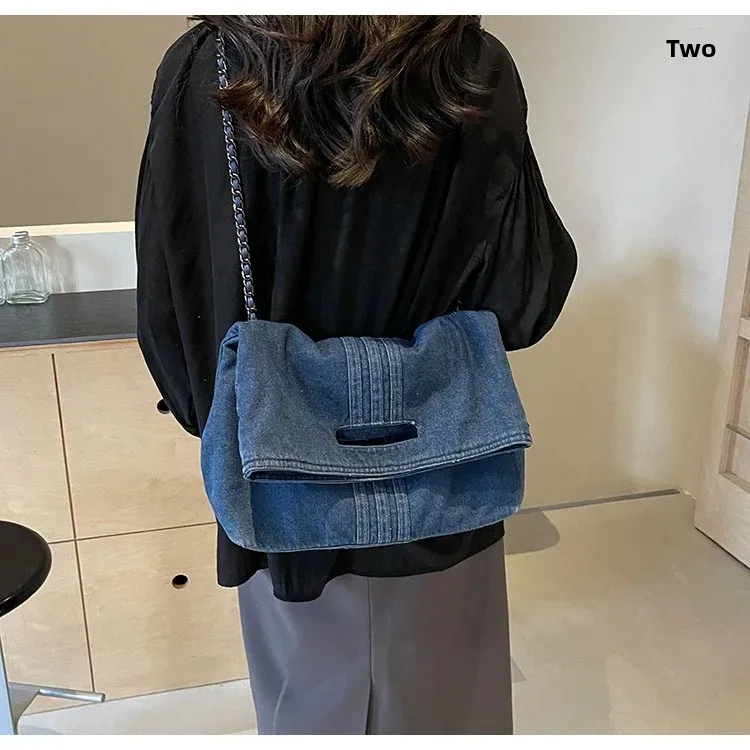 Sac cabas denim rétro - vue 34
