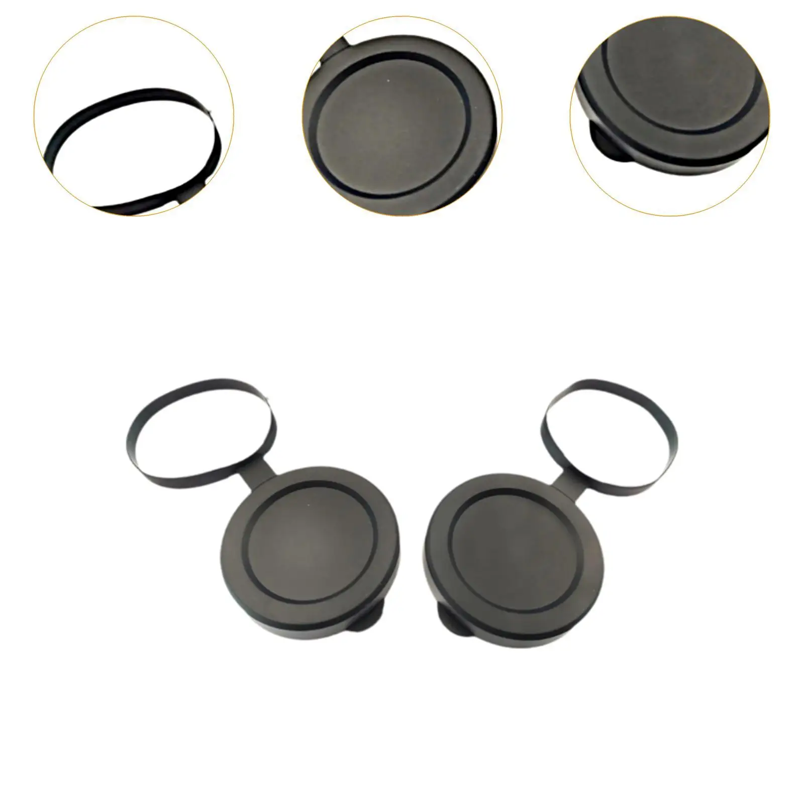 Binocular Lens Cap Direct Replace 10x42 Inner Diameter 2.4" Telescope Part