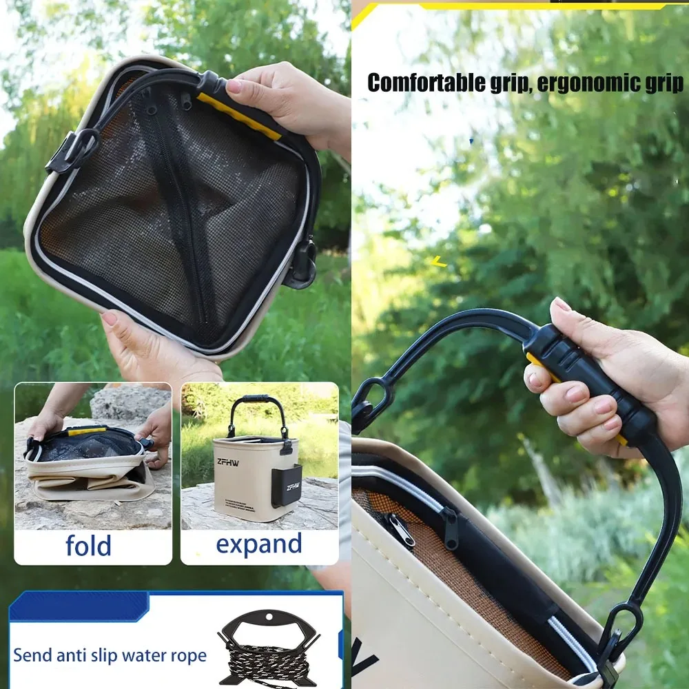 Fishing Tackle Storage Bucket 4