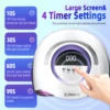 UV LED Lamp For Nail Manicure 72LEDS Professional Gel Polish Drying Lamps With Timer Auto Sensor Manicure Salon Tool 2