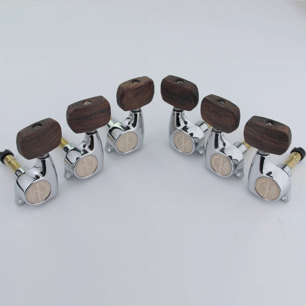 GUYKER Electric Guitar Front Locking Tuners Machine Heads Tuners 3R3L
