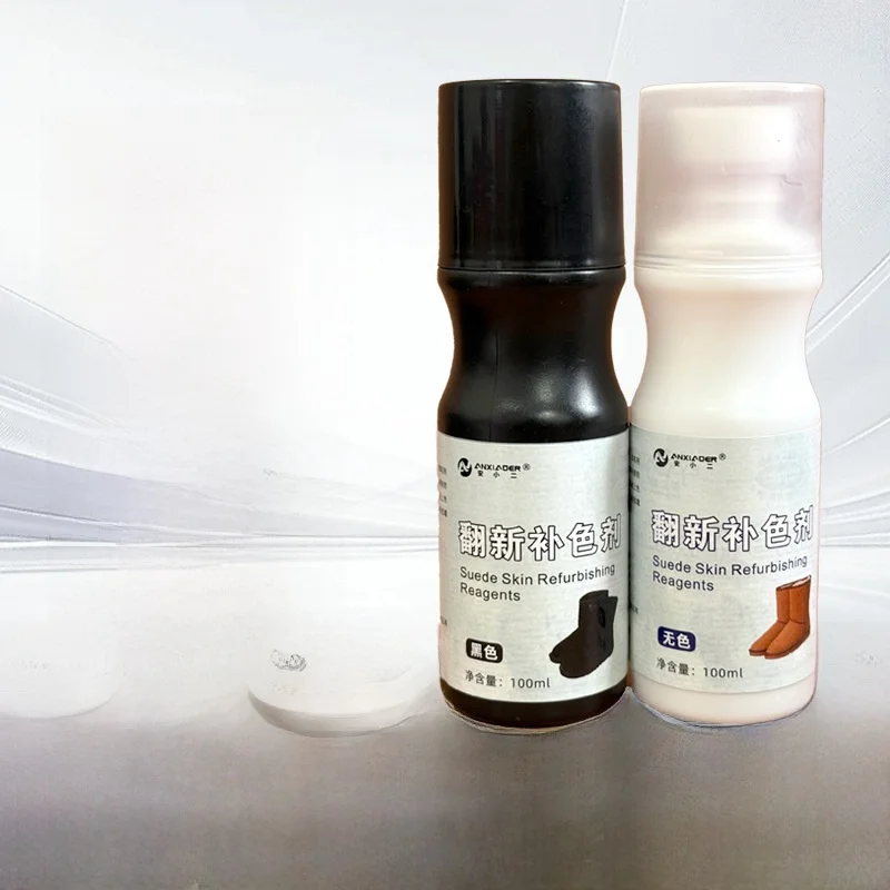 Revitalisierendes Lederschuh-Farbmittel, Fleckenentferner, Wildleder-Pflegeöl für Samt-Finish, Hirschhaut, Schuhoberflächenreinigung und Konditionierung...