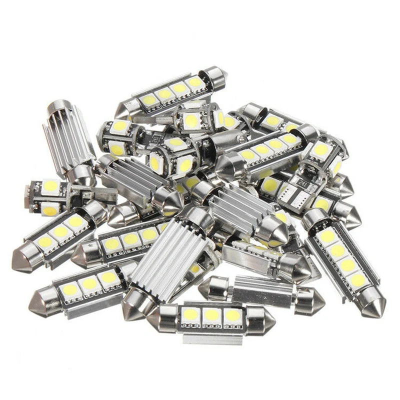 27Pcs In-Car Led Light Kit For Mercedes-Benz E-Class W211 2002-2008 car halogen light bulb