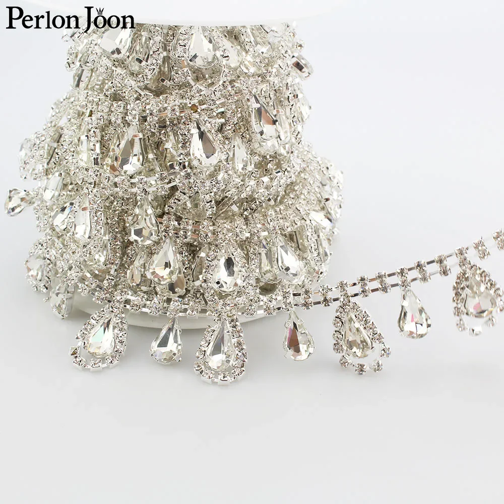 Стеклянная подвеска в виде капли воды для юбки