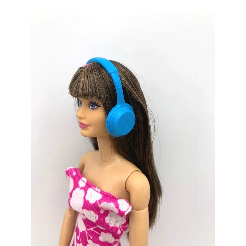 

Кукольные наушники, сумки, ожерелье, шпилька, наушники, аксессуары для кукол BB 1:6 A126