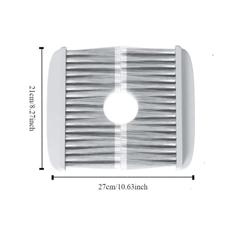 Effective Cat Floating Hair Door Self-adhesive Multifunctional Litter Box Door Brush Professional Pet Hair Removal Brush