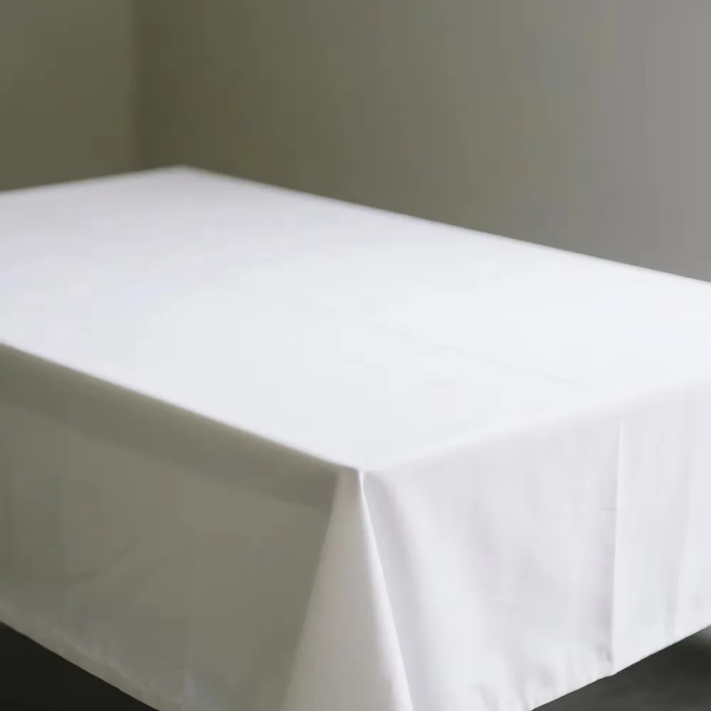 Nappe Blanche Classique | Élégance Intemporelle pour Votre Table