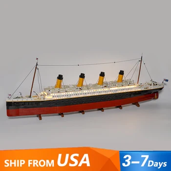 LED Lighting Kit for 10294 Titanic Building Block Model 1