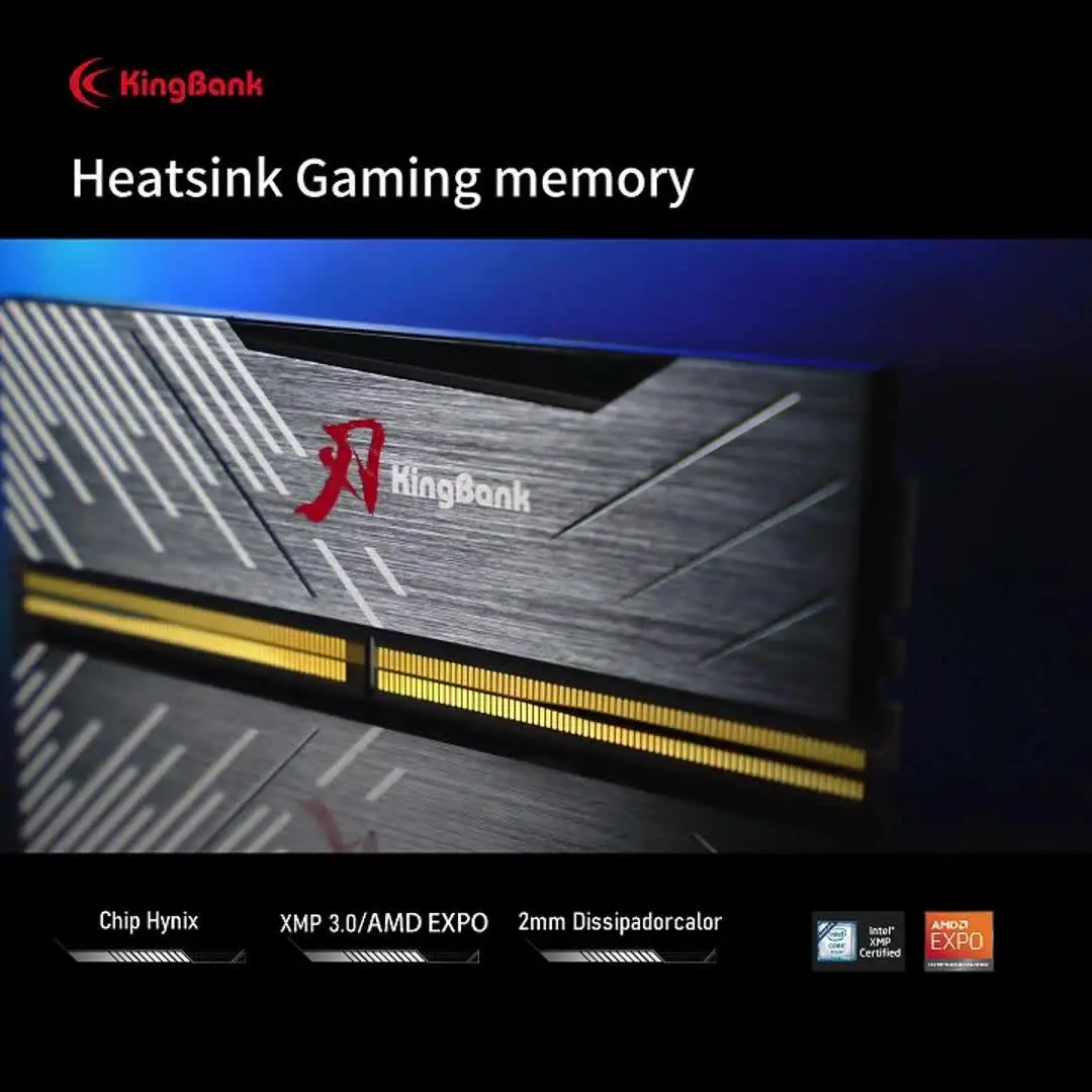 KingBank KRXB DDR5 Series 16GB 6000MHz CL36-38-38-86 1.35V with