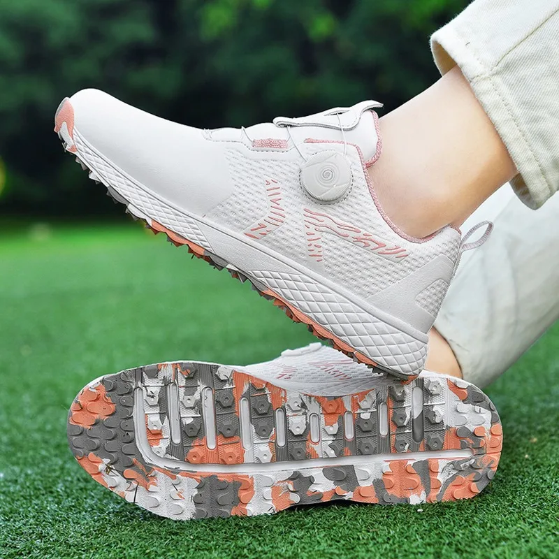 

Women's Golf Shoes High Quality Waterproof Fashion Casual Golf Shoes Breathable Anti Slip Walking Sneakers