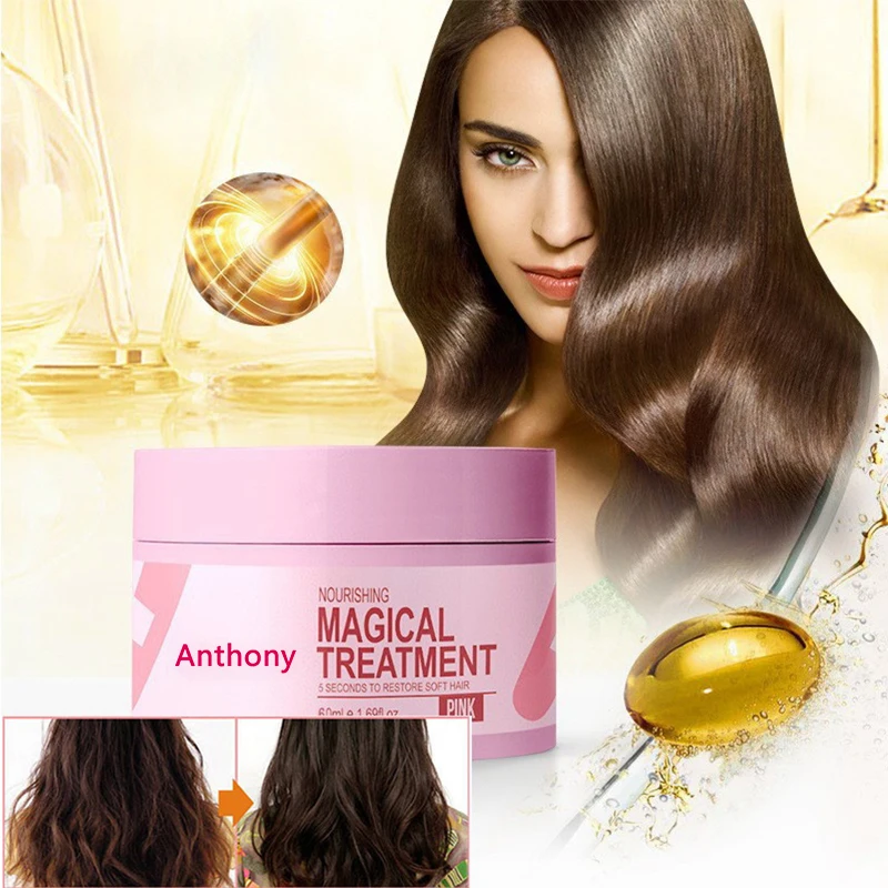 Hair Mask 60ml Collagen Hair Mask Repairing For Maltreated Dry Frizz Hair