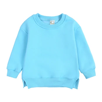 Sudadera celeste cálida con para niños y niñas