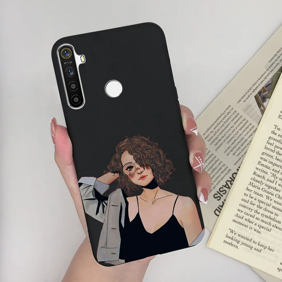 Cute Soft Matte Bumper Back Cover Phone Case