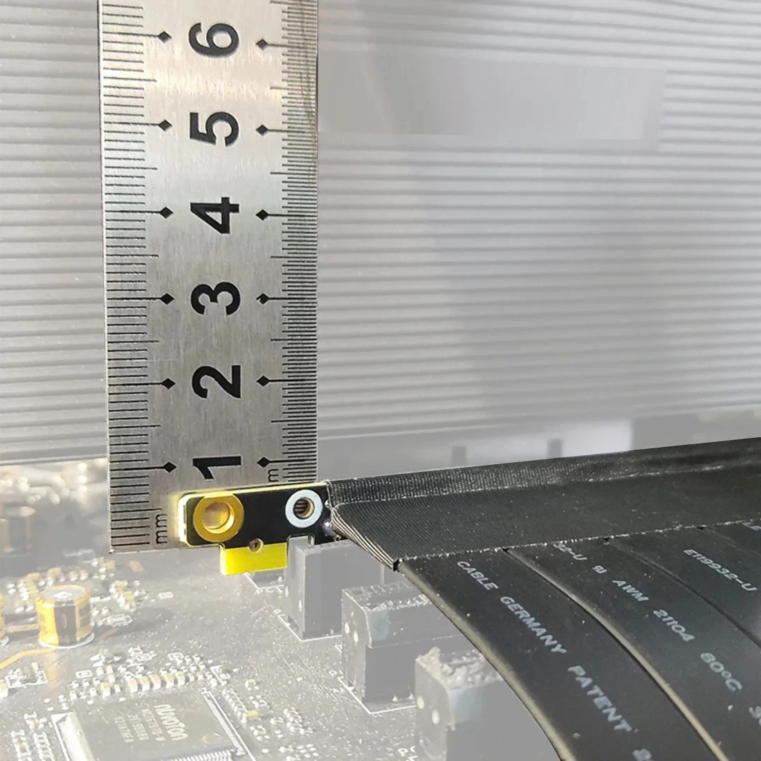 Graphics Video Card Extension Cable PCI-E x8 to x16 Slot