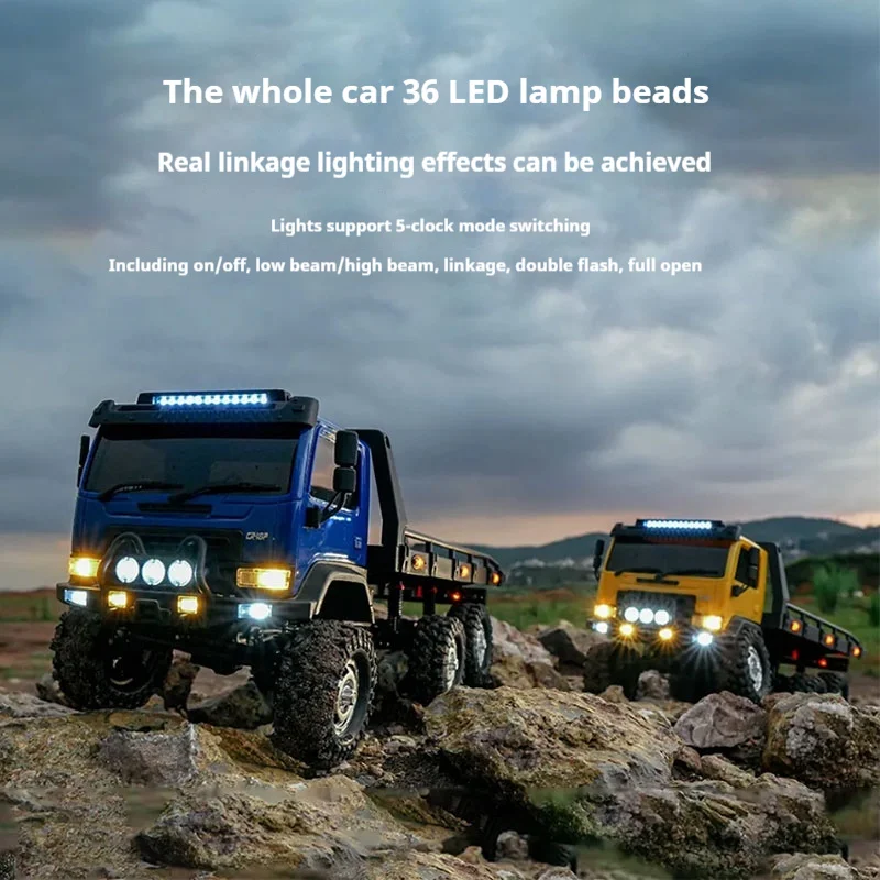HB CR-18P Arktos Big Bear RC Remote Control Electric 1/18 Flatbed Trailer Six-Wheel Drive Two-Speed Off-Road Climbing Vehicle 3