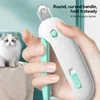 Pet Nail Clippers with Light for Dogs and Cats Rechargeable Easy and Safe Trimming with Precision Blades and LED Light 1