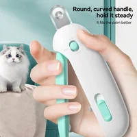 Pet Nail Clippers with Light for Dogs and Cats Rechargeable Easy and Safe Trimming with Precision Blades and LED Light 1