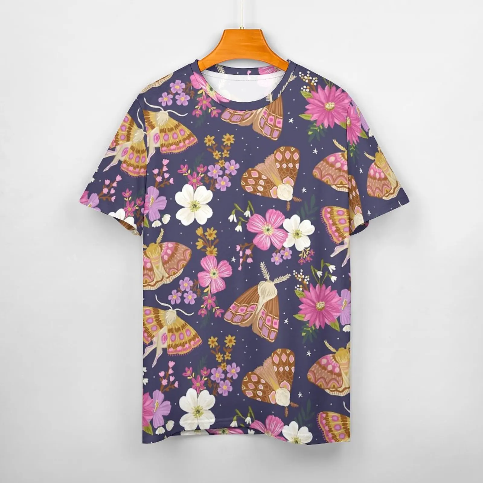 

Girls Cotton T-shirt Funny Night Garden Girl Women's Jam T-shirt