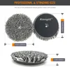 Kangti 3"/5"/6" Wool Polishing Pad High Density Lambs Woollen Polish Buffing Pad Car Polisher Buffing Waxing 2
