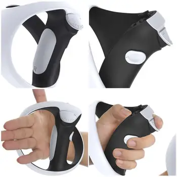 Game Controller Protector For PS 5 For PS VR2 VR Gaming Accessories 6pcs Silicone Protective Pad For Gamepad Grip And Keys 2