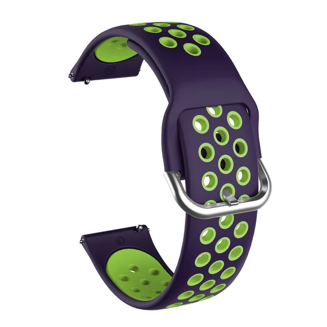 Versatile Silicone Sports Watchband - Multiple Sizes Available