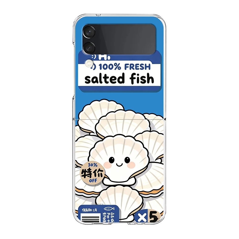 Crystal Clear Folding Phone Protective Cover - Durable Hard Shell with Discounted Price
