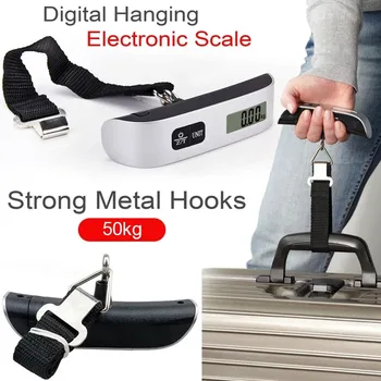Digital 110lb Portable Handheld Luggage Scale 1