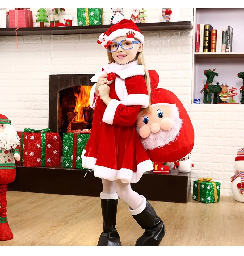 Cardigan Natalizio Da Uomo Con Cappuccio E Stampa Babbo Natale – Morbido Pile, Tasche Laterali, Taglie S-4XL, Perfetto Per Feste E Cosplay