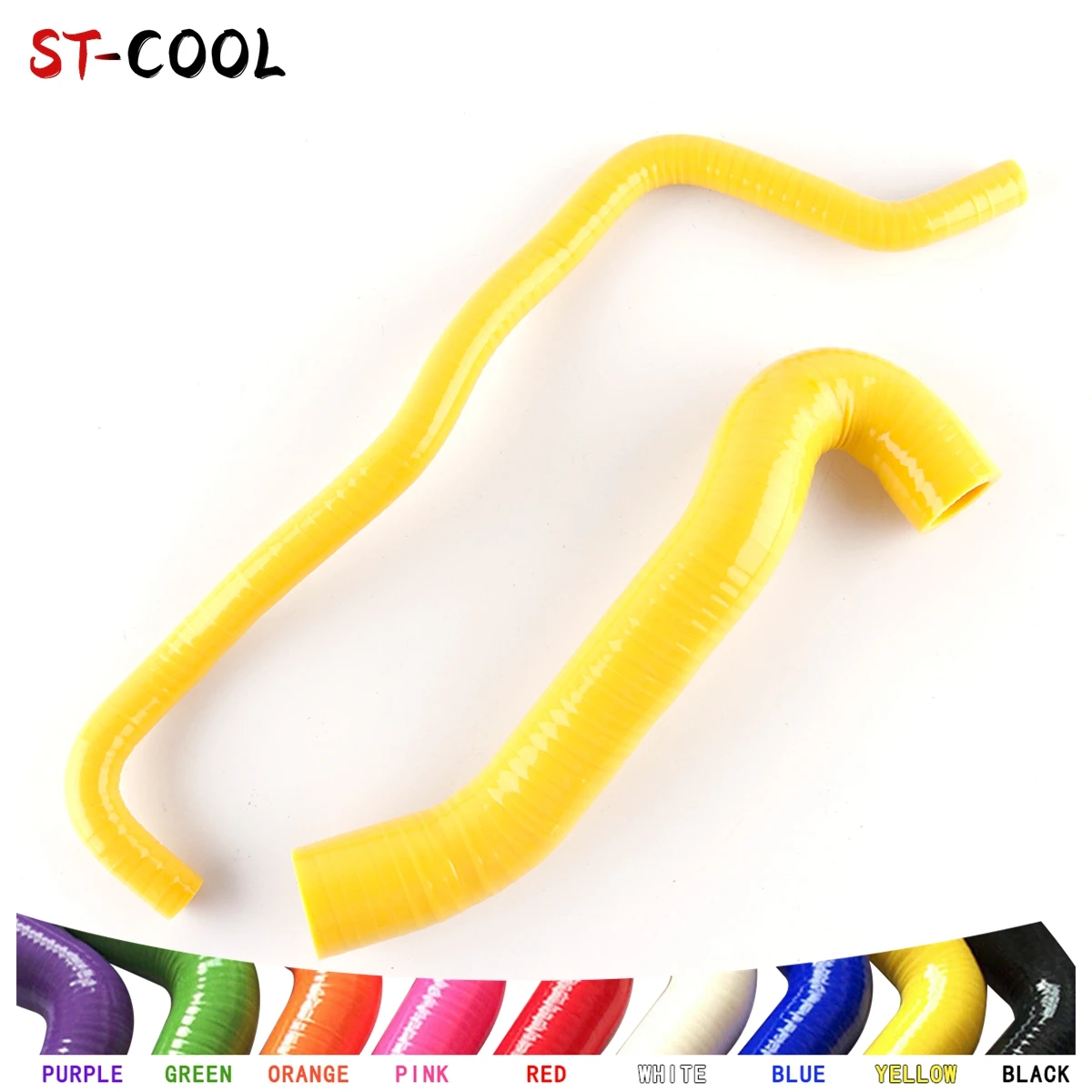 

For Audi TT MK1 8N S3 A3 8L Seat Leon Cupra R 1.8T 225HP Boost Silicone Hoses Kit Tubes Piping 2Pcs 10 Colors