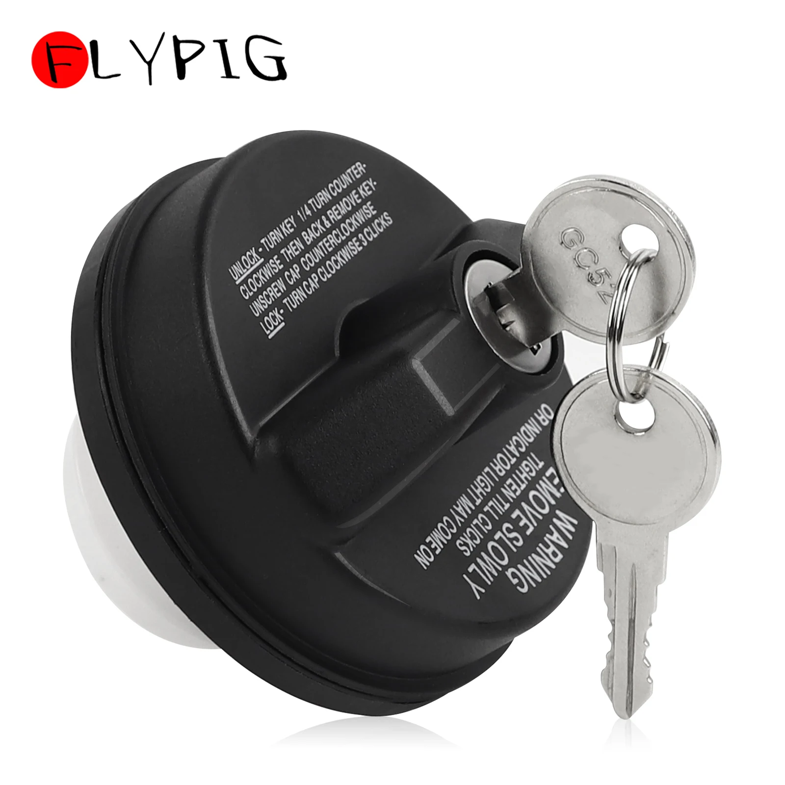 7730047020 Gas Cap Locking Gas Fuel Tank Cap W/Keys for Chevy Toyota Ford Nissan Honda