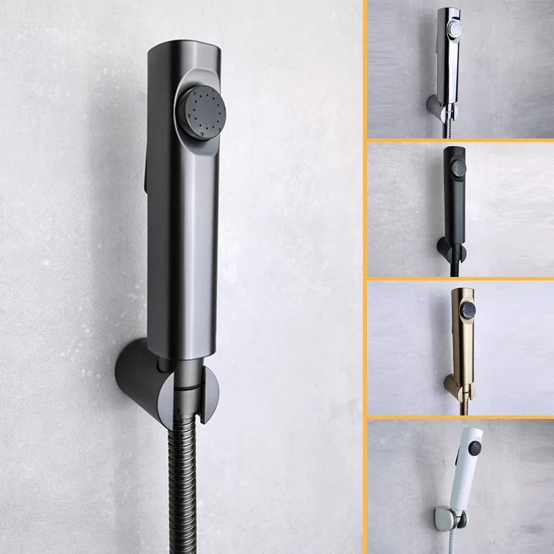 Bidet Sprayer Set Toilet Closet Shattaff Shower Bathroom Fixture Cold