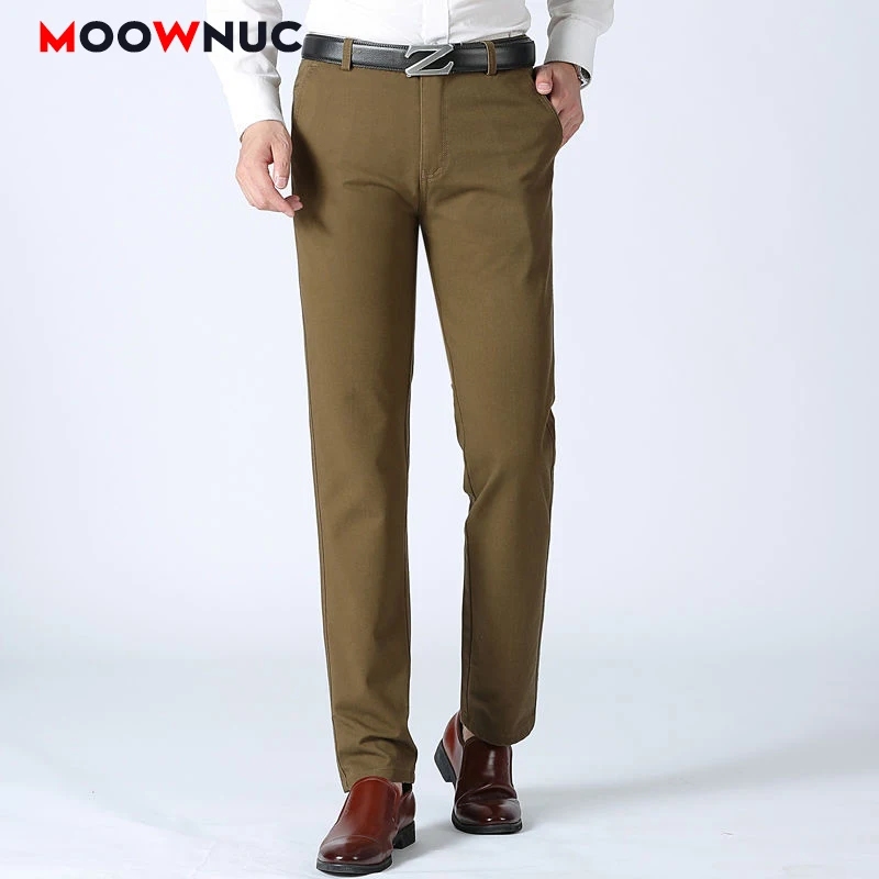 

Spring Fashion Pants Men's Casual Trousers Coverall 2022 Autumn Male Loose Full-Length Plus Size Hombre Outdoors Youth MOOWNUC