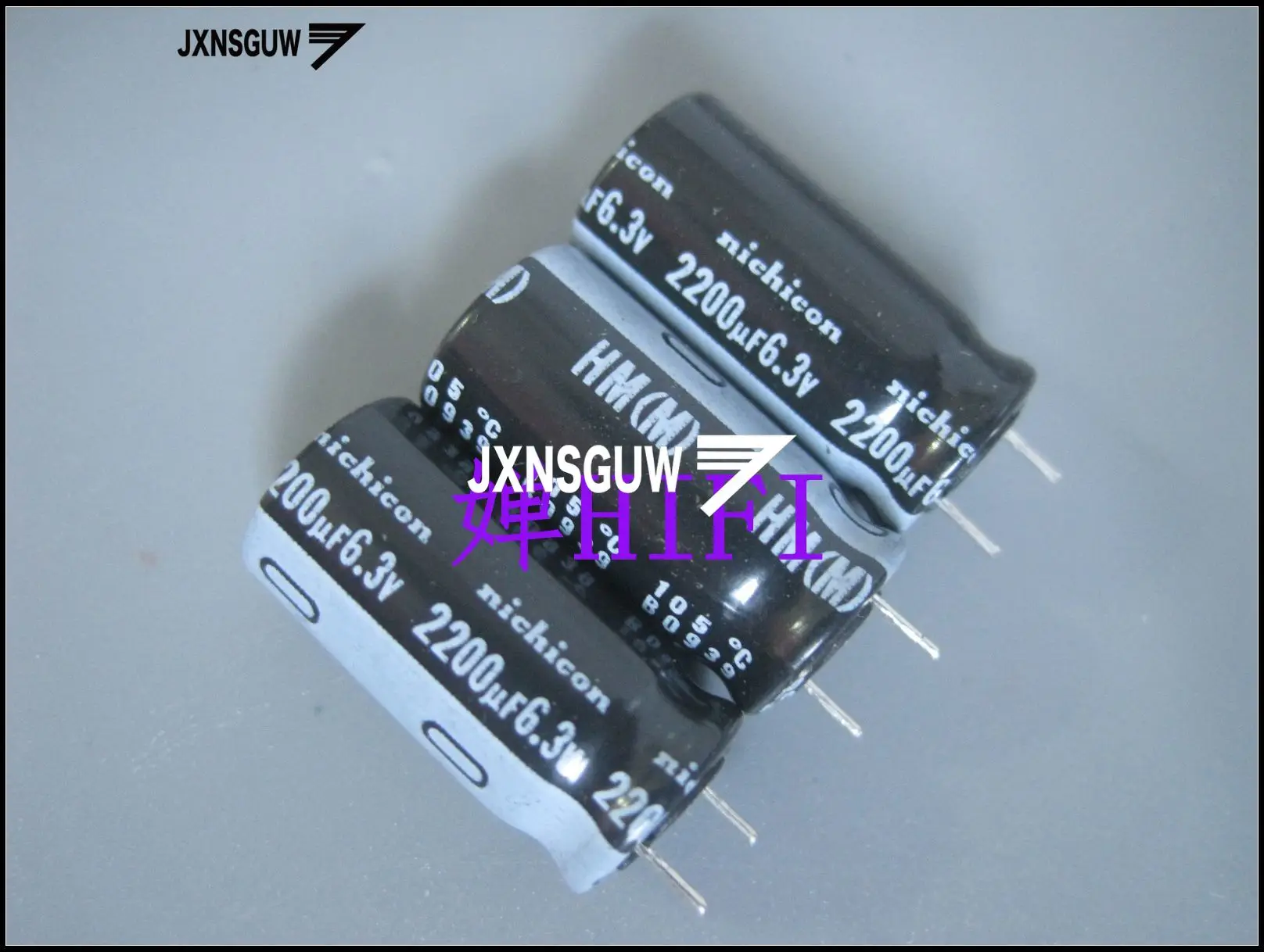 

20PCS NICHICON HM 6.3V2200UF 10X20MM 2200UF 6.3V original Aluminum electrolytic capacitor 105 degrees 2200uF/6.3V