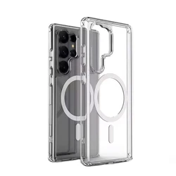 Magnetic Magsafe Protective Phone Case for Galaxy A18 (Clear)