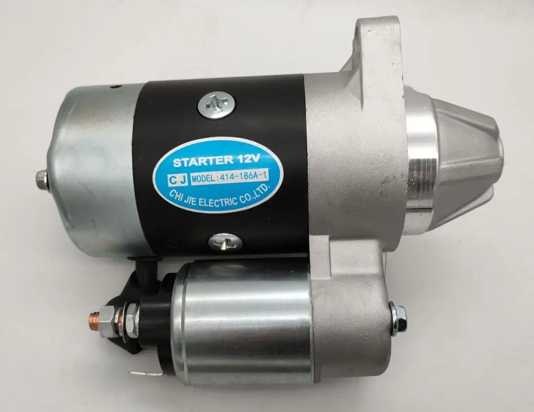 178F 186F 186FA 188F Motor starter  Single cylinder air-cooled diesel engine Motor 12V 0.9KW