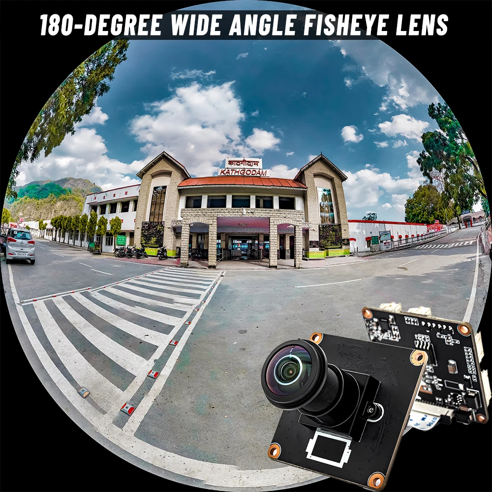 4K 30FPS POE IP Camera 8MP Webcam Board IMX415 CMOS With No Distortion Lens Supp