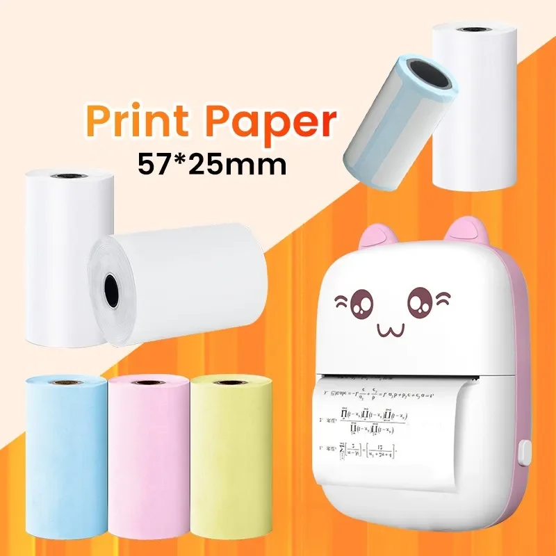 Thermal Sticker Paper For Mini Printer 57mm