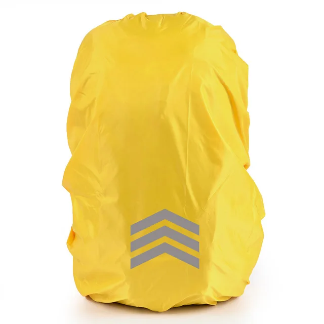Waterproof Backpack Cover Solid Color Reflective Night Cycling Backpack Rain Cover Suitable for 18L-25L Small Backpack Waterproof Backpack Cover Solid Color Reflective Night Cycling Backpack Rain Cover Suitable for 18L-25L Small Backpack