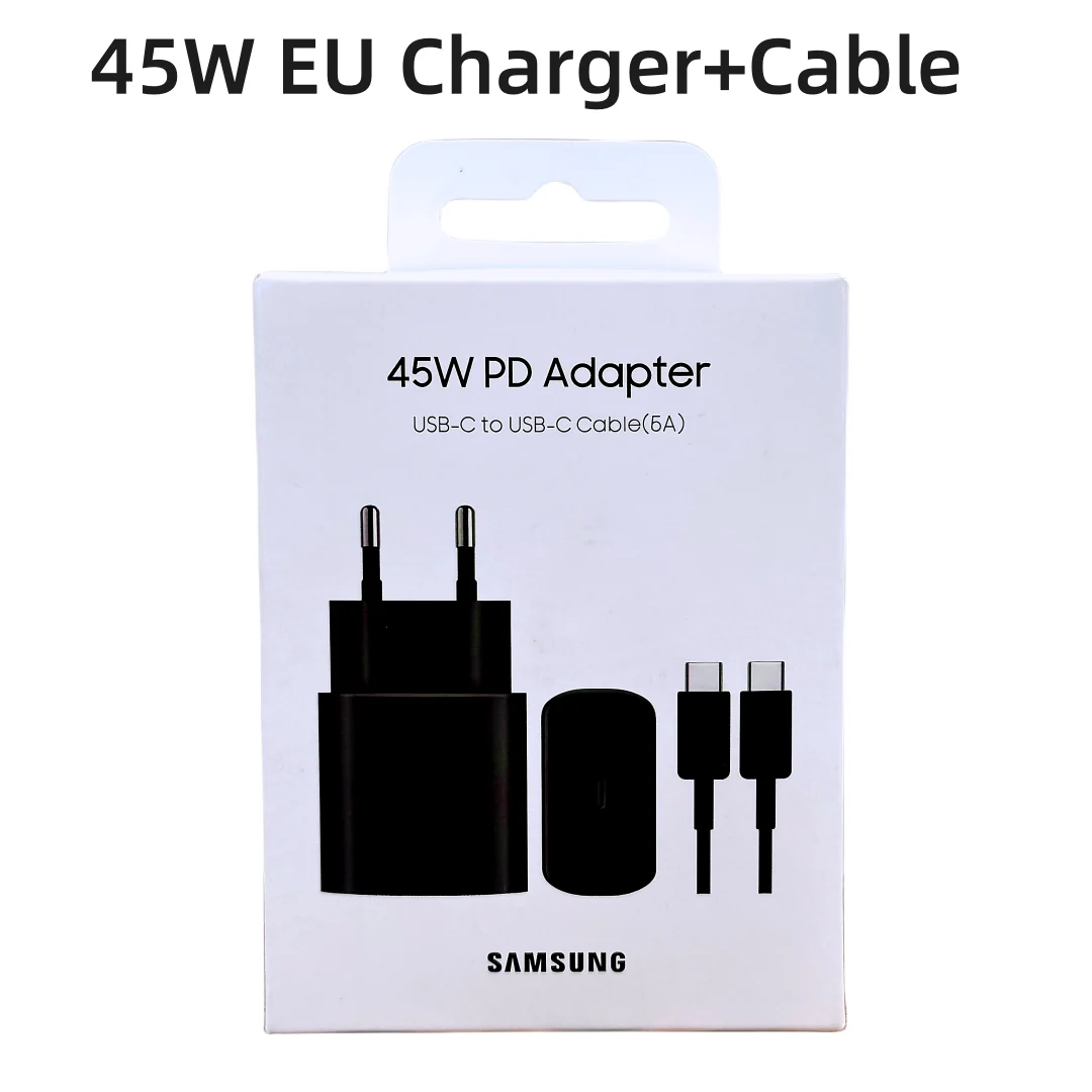 Samsung 45W Ultra Fast Charger with Genuine 5A Cable