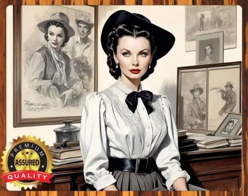 

Vivien Leigh-Артикул-арт для подписания-металлический знак