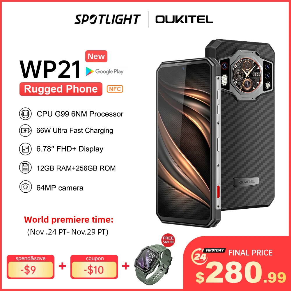Oukitel Wp21 12 256 Гб Купить