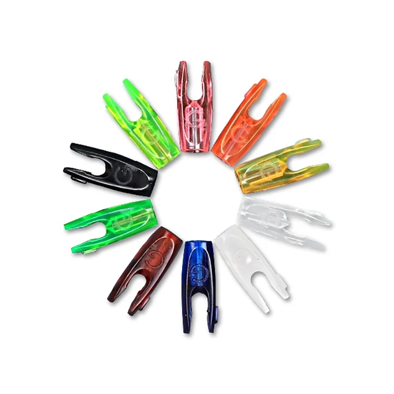 50pcs Archery Pin Nock G Arrow Tail Arrow Nock Bow and Target For ID4.2/6.2/3.2/5.2/8.0mm Shaft DIY Accessory