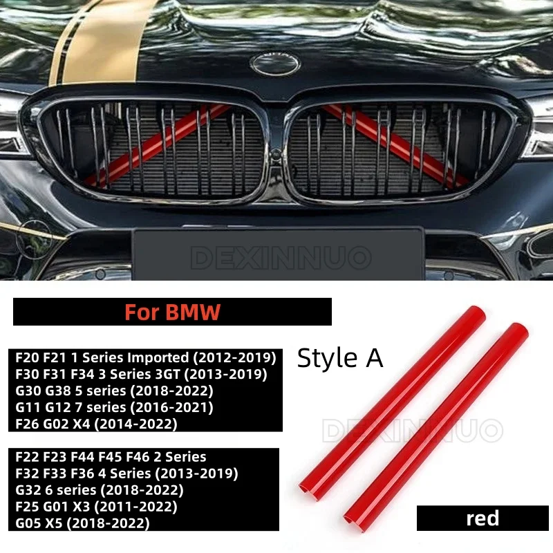 Sleek Automotive Front Grille Trim Strips