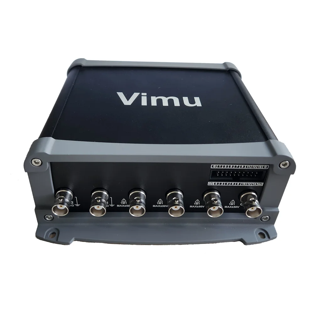 vimu MSO41 12 Bit Four-Channel USB Oscilloscope Android Oscilloscope Logic Analyzer DDS Sweeper 12 Bit High Speed Card digital oscilloscope
