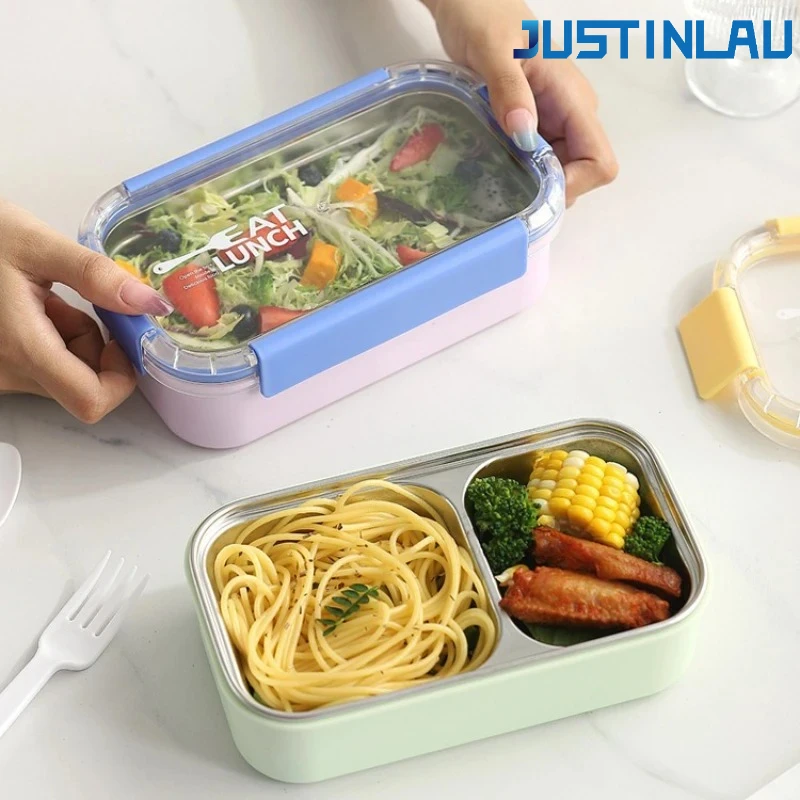 Stainless Steel Bento Box Microwave Food Container