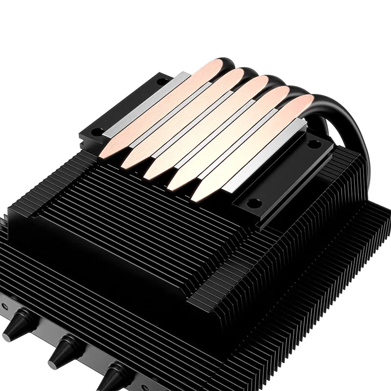 ID-COOLING IS-50X CPU Cooler 5 Heat Pipes 56mm Height ITX Computer Air Cooling R