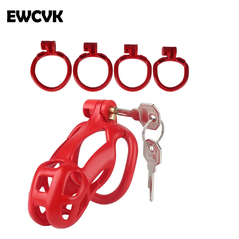 Cock Cage Male Printed Chastity Device Kit Penis Ring Cover Cobra Lock Standard BDSM Sex Toys |